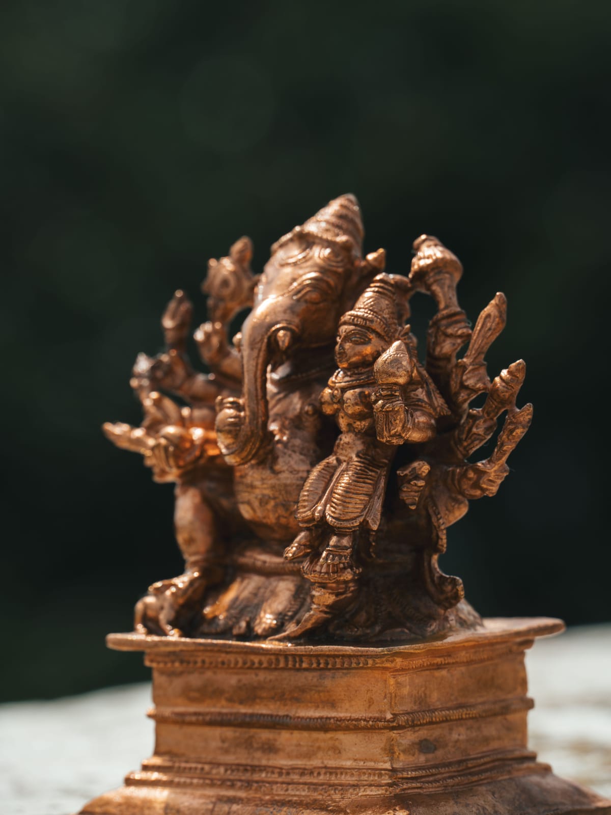 Ashtadhatu Ganesh Idol